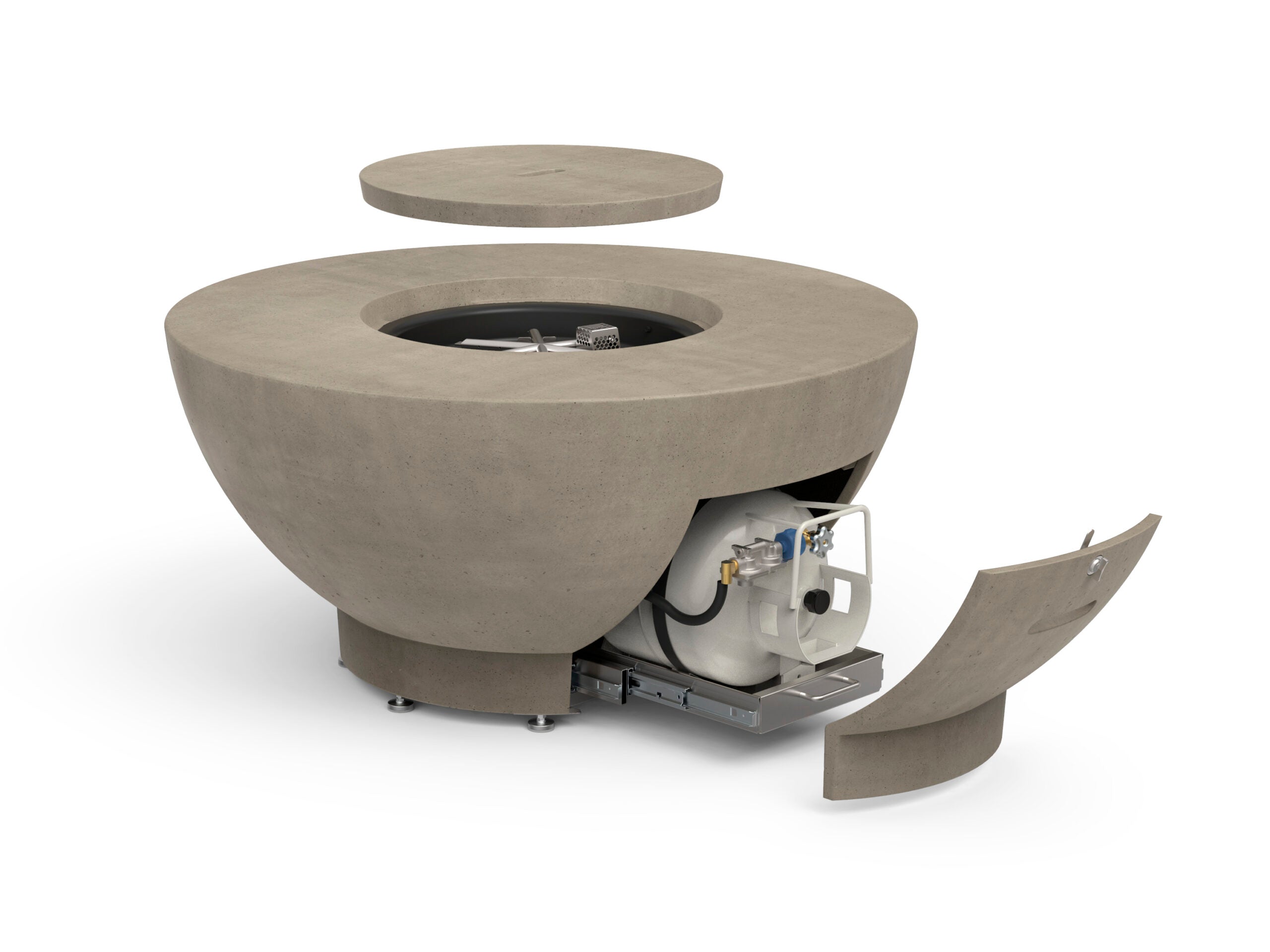 48″ Chat Height Fire Bowl