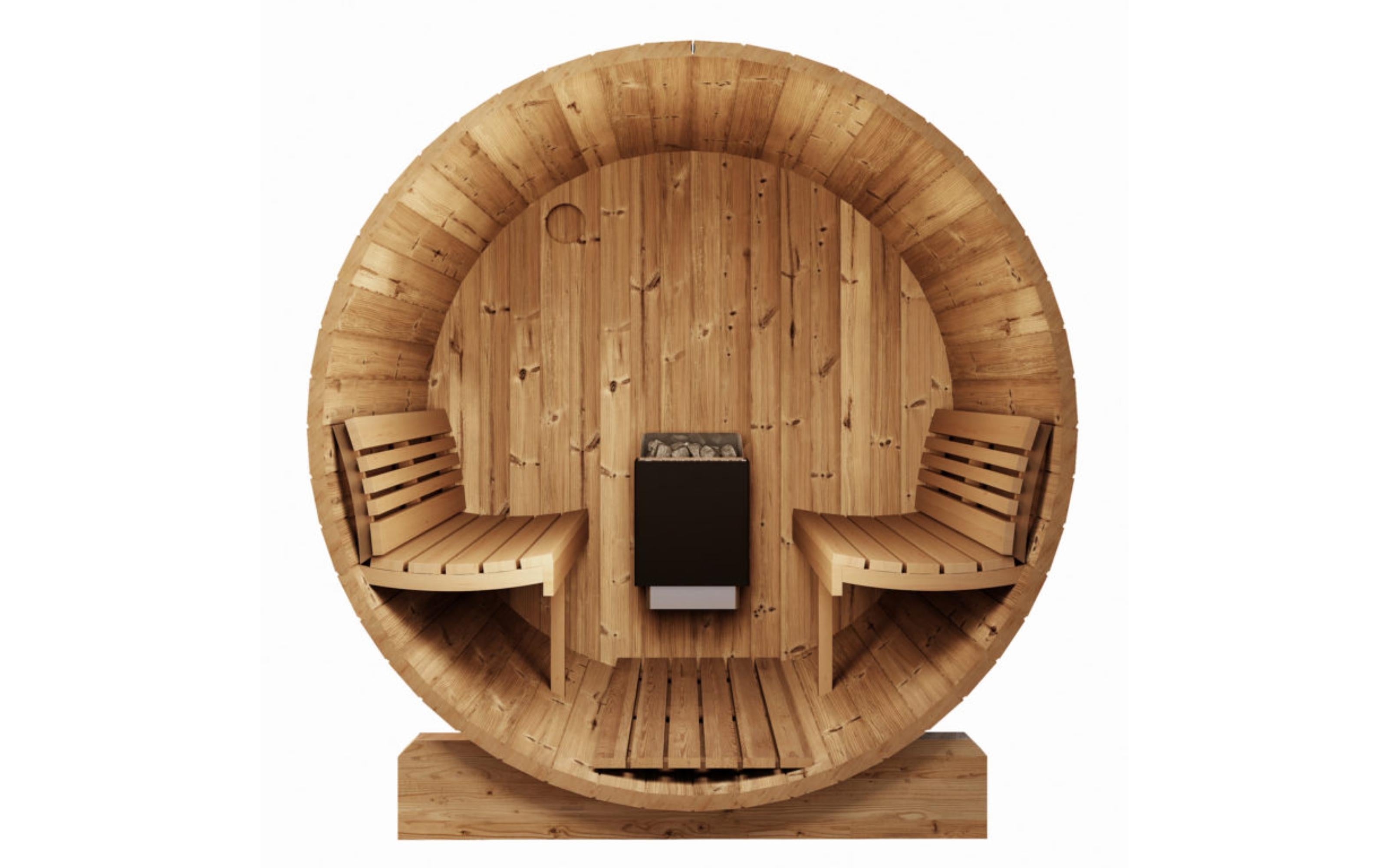 NO Model E8 Barrel Sauna