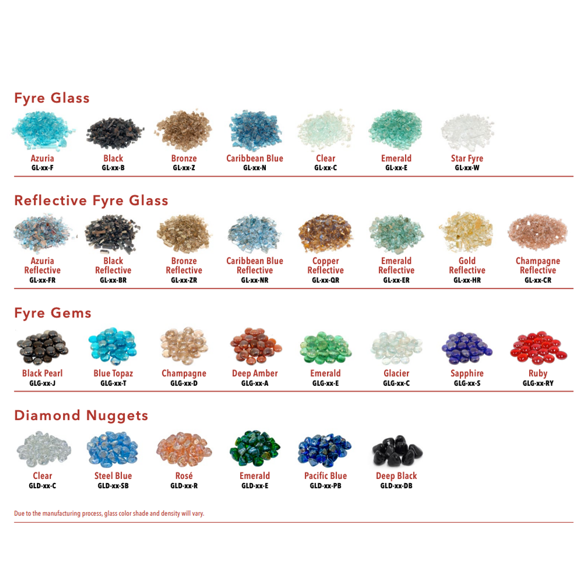 Azuria Non-Reflective Fyre Glass 10 lbs