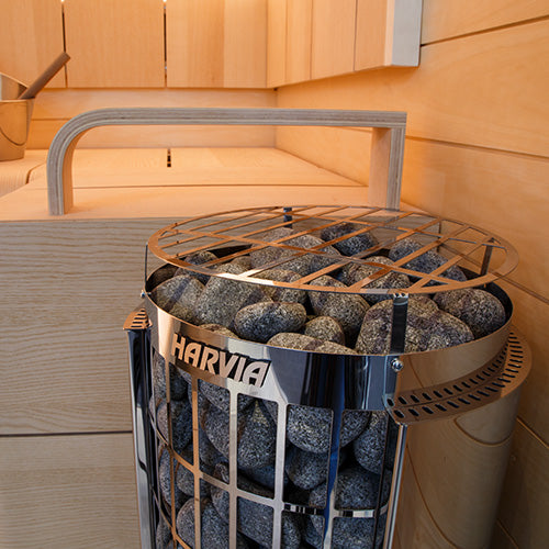 Cilindro PC90 Half Series 9kW Stainless Steel Sauna Heater