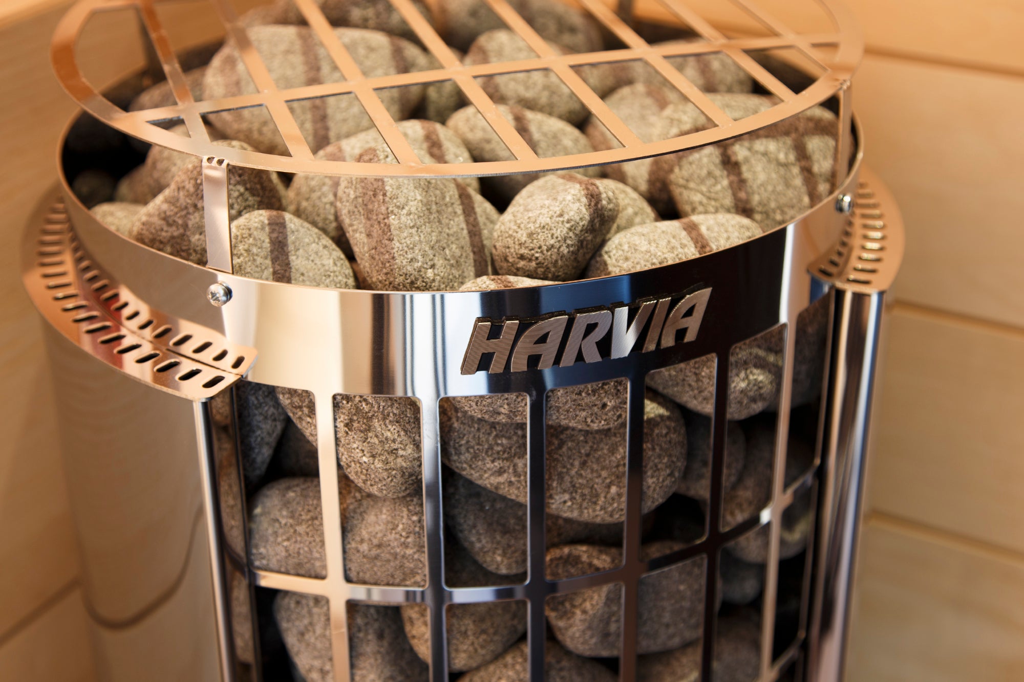 NO Cilindro Half Series 9kW Stainless Steel Sauna Heater