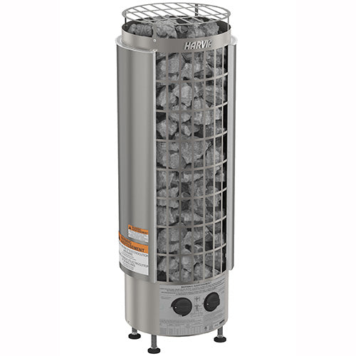 Cilindro PC90 Half Series 9kW Stainless Steel Sauna Heater