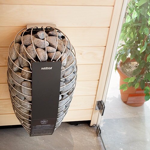 Spirit SP90E 9kW Sauna Heater Package, Black