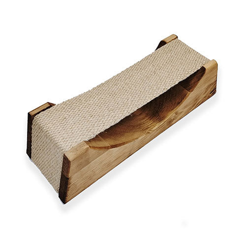 Wooden Sauna Headrest w/Cloth Neck Support