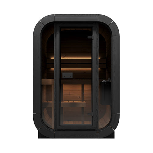 Cube-Series CL3G 2 person Outdoor Home Sauna Kit