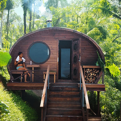 Garden Series G11 Outdoor 8-person Home Sauna Suite Kit
