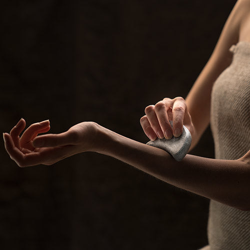 Gua sha Sauna Massage Stone, Curved