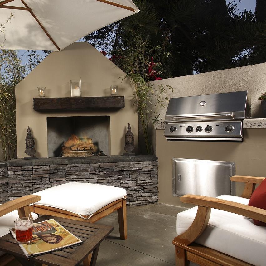 Ingoude Built-In Outdoor Gas Grill