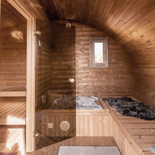 Garden Series G11 Outdoor 8-person Home Sauna Suite Kit