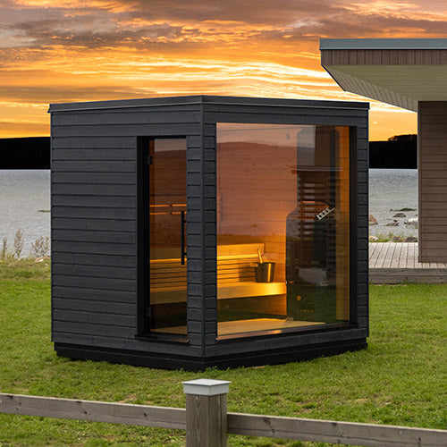 G6 Pre-Assembled 5 person Outdoor Home Sauna