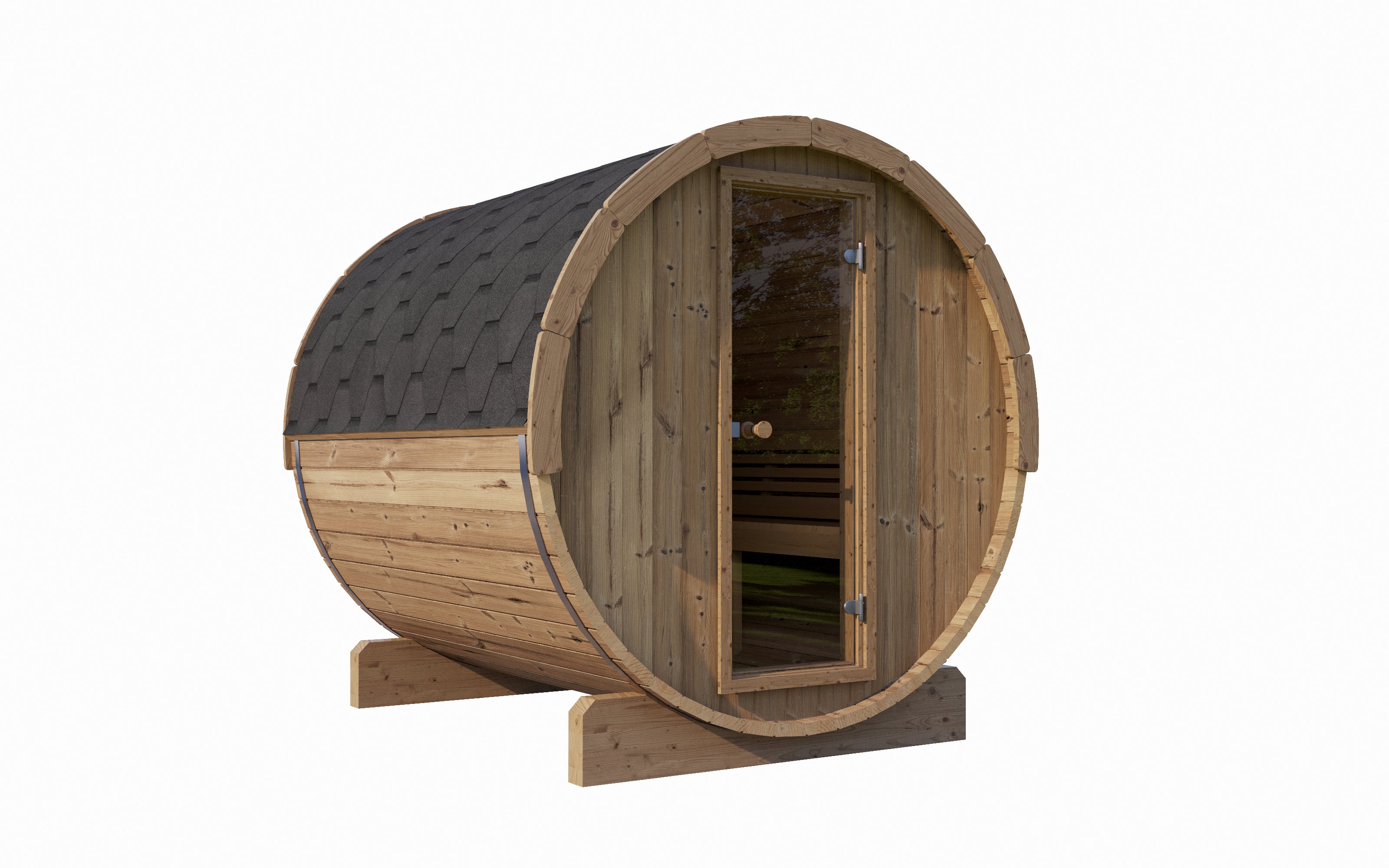 NO Model E8 Barrel Sauna