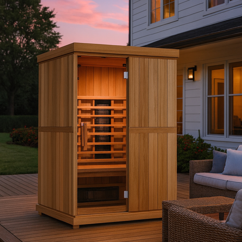 FD-2 Full-Spectrum 2 Person Infrared Sauna Kit