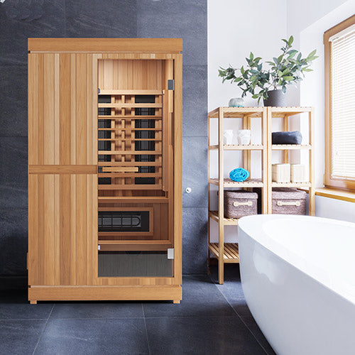 FD-4 Full-Spectrum 2-Person Trinity Infrared & Steam Sauna Combo Kit