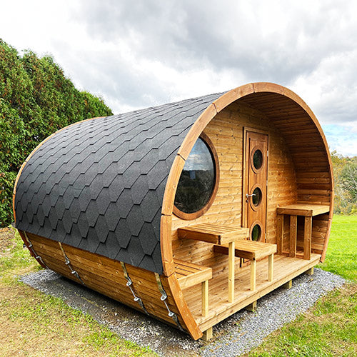 Garden Series G11 Outdoor 8-person Home Sauna Suite Kit