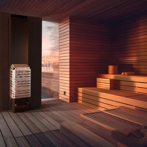 Saunum Air 5 5kW Sauna Heater Package