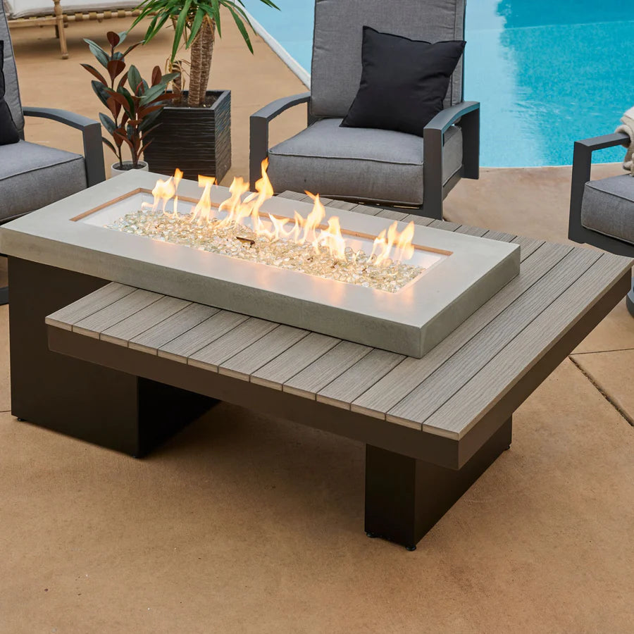 Uptown Linear Gas Fire Table